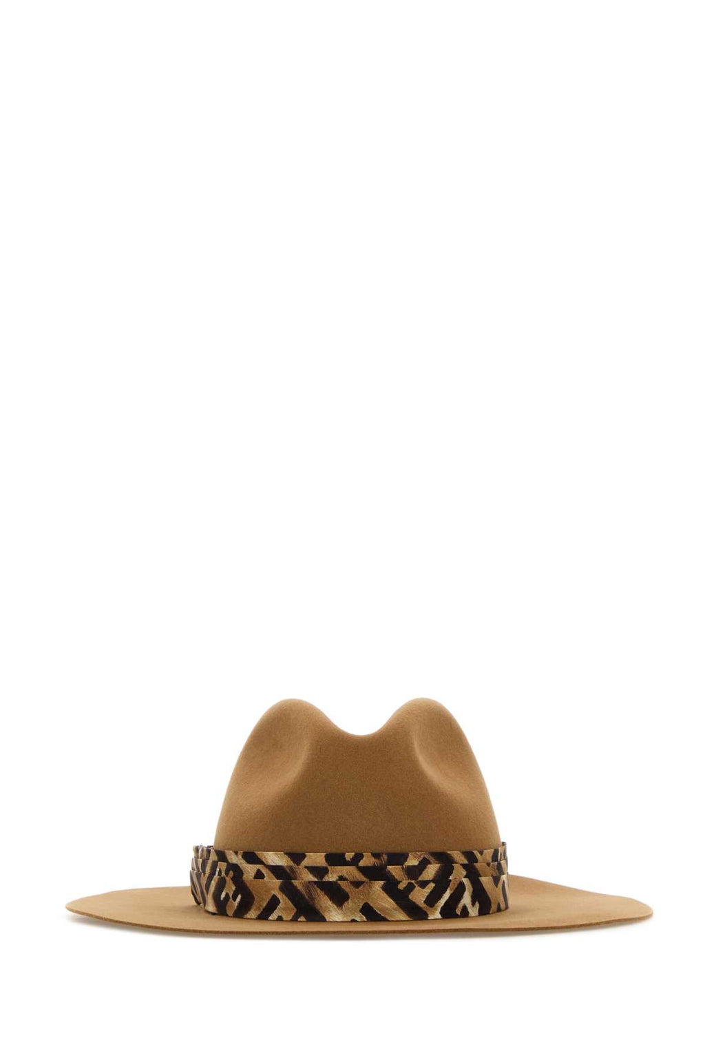 FENDI CAPPELLO FELTRO LANA FASCIA S For Women Exterior: 100% Rabbit Lining: 10% Silk