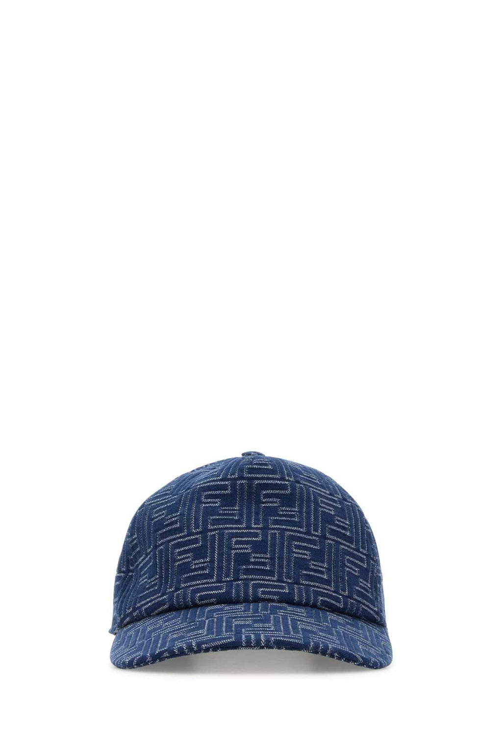 FENDI BASEBALL DENIM FF For Men Exterior: 100% Cotton Lining: 100% Cotton