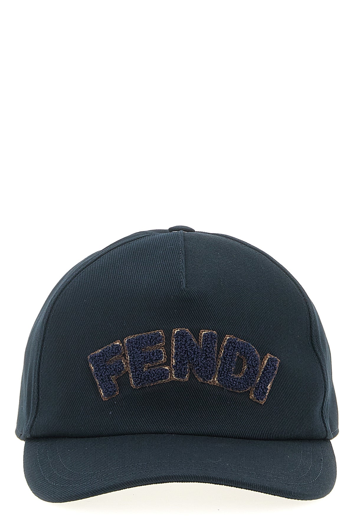 FENDI Fendi patch cap For Men 100% cotton