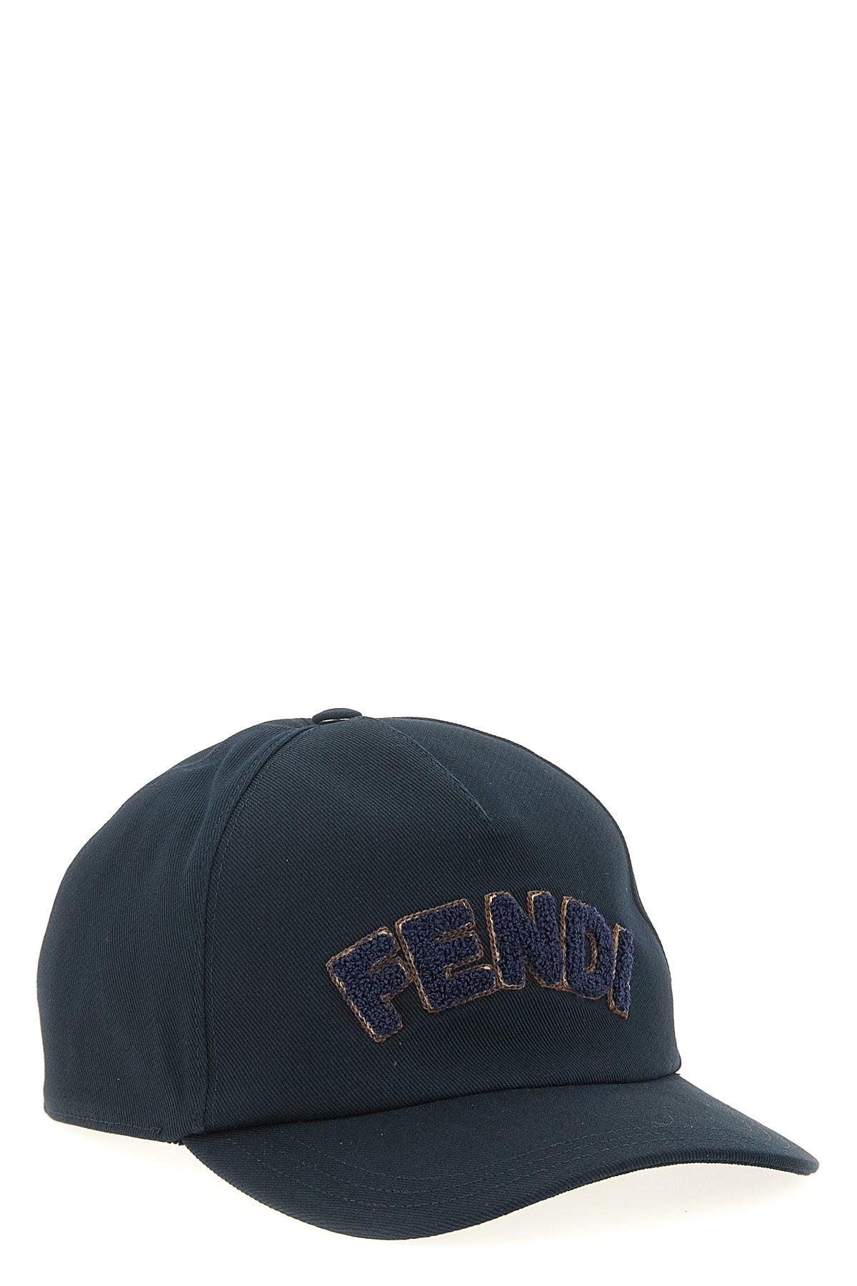 FENDI Fendi patch cap For Men 100% cotton