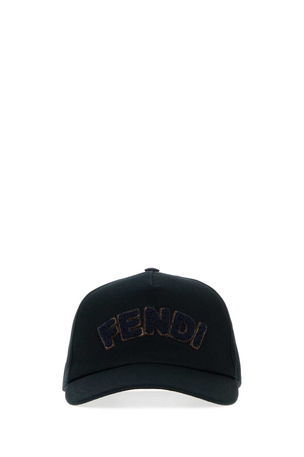 FENDI CAPPELLINO CON LOGO FENDI IN RILIEVO For Men Exterior: 100% Cotton Lining: 100% Cotton