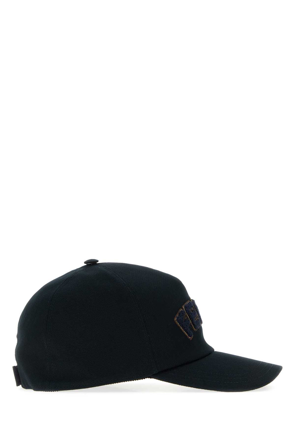 FENDI CAPPELLINO CON LOGO FENDI IN RILIEVO For Men Exterior: 100% Cotton Lining: 100% Cotton