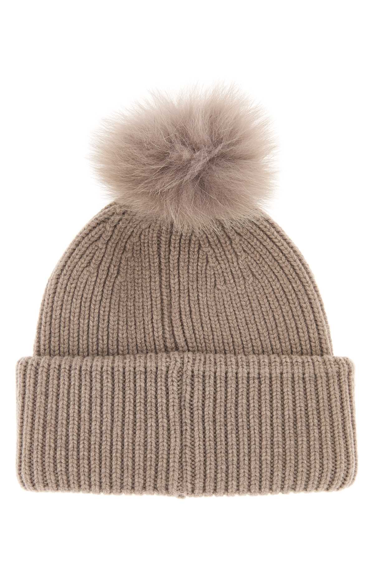 FENDI BEANIE PON PON VOLPE For Women Exterior: 100% Wool