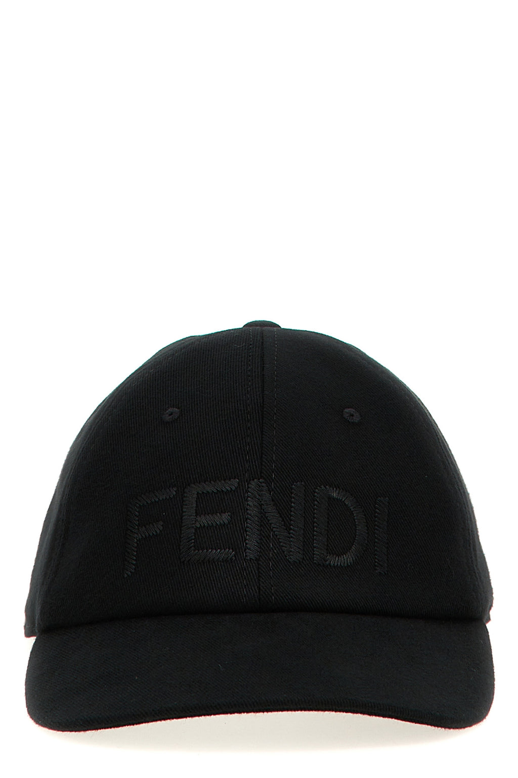 FENDI Logo cap For Men 99% cotton, 1% elastane