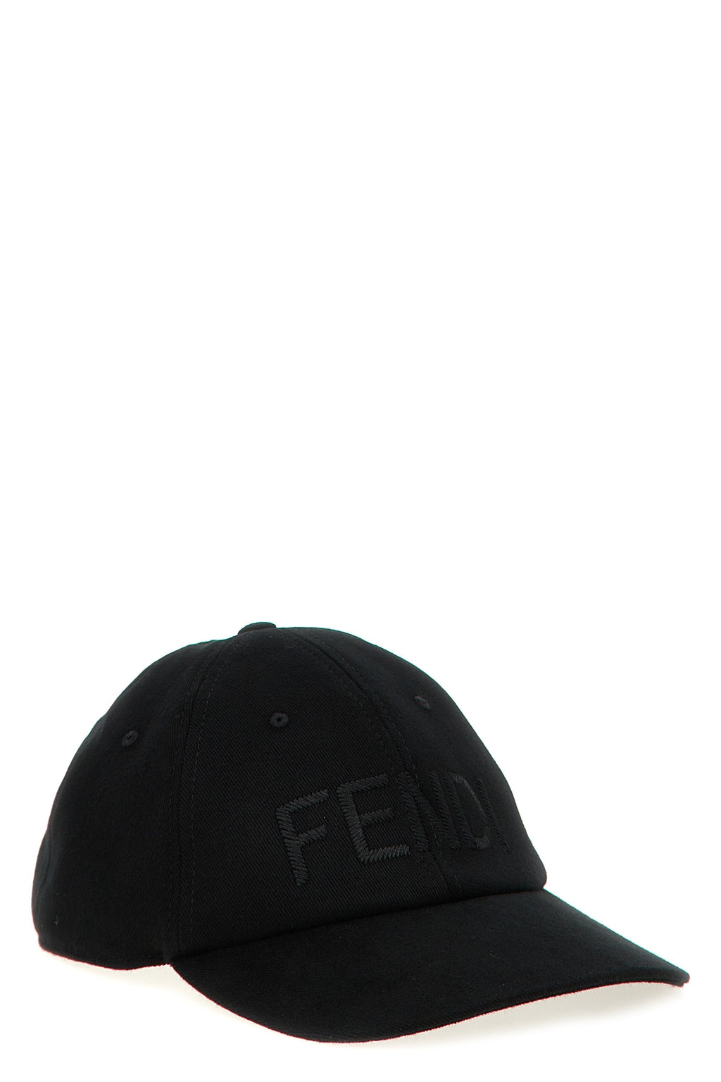 FENDI Logo cap For Men 99% cotton, 1% elastane