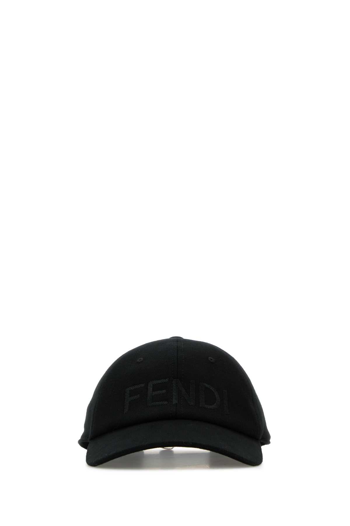 FENDI BASEBALL FENDI INTRECCI For Men Exterior: 99% Cotton 1% Elastane