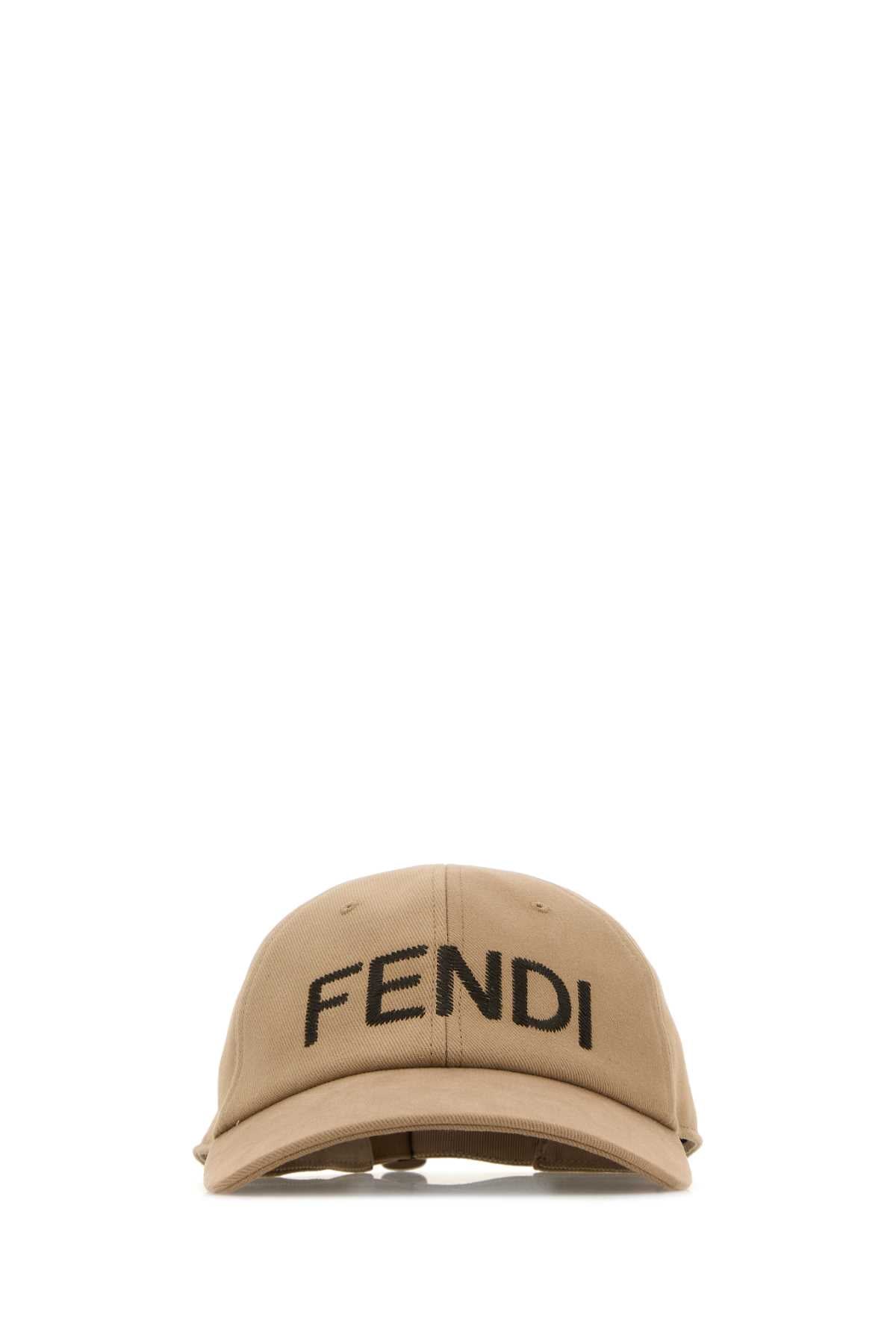 FENDI BASEBALL FENDI INTRECCI For Men Exterior: 99% Cotton 1% Elastane