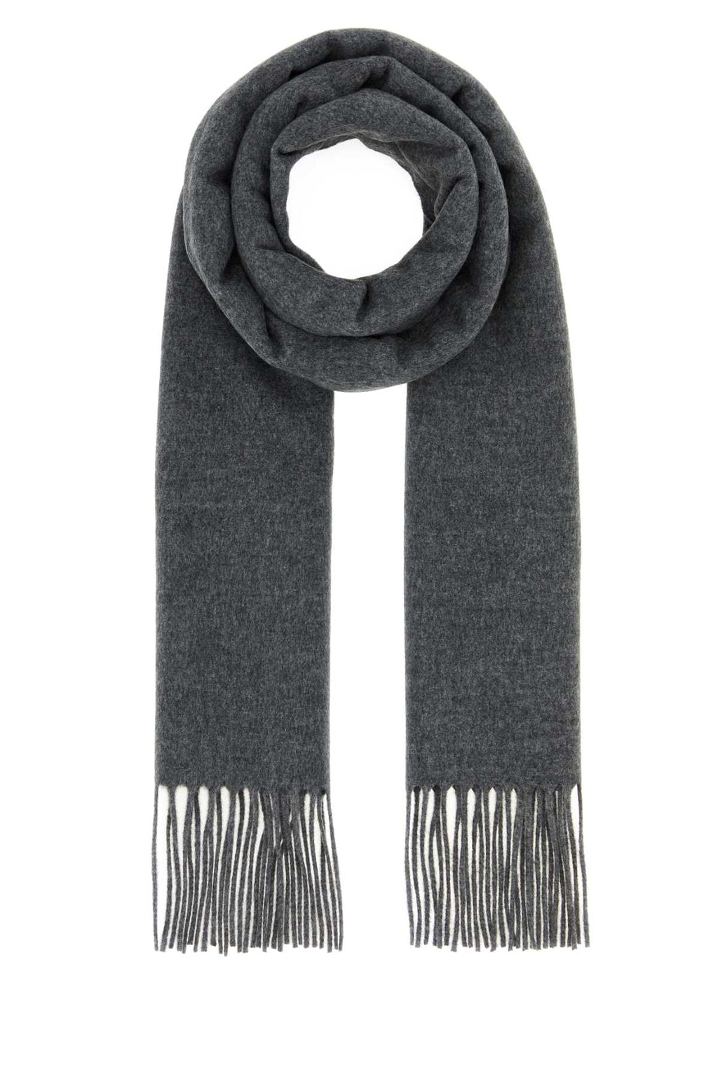 FENDI SCIARPA IN CASHMERE CON LOGO FF DOUBLE FACE For Men Exterior: 93% Wool 7% Cashmere