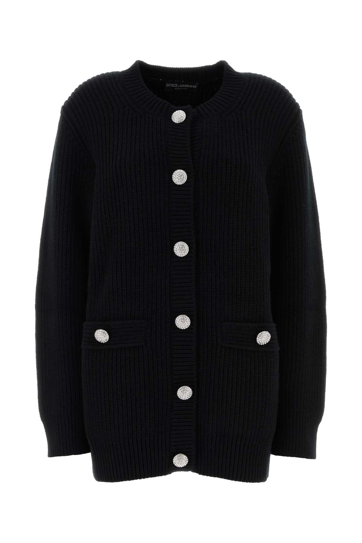 DOLCE & GABBANA CARDIGAN For Women Exterior: 100% Virgin wool