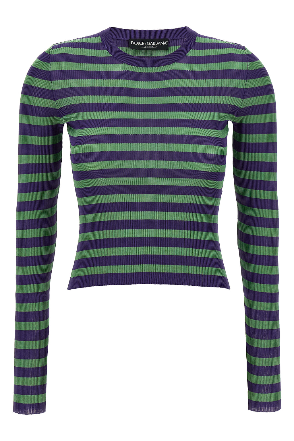 DOLCE & GABBANA Striped viscose sweater For Women 100% viscose