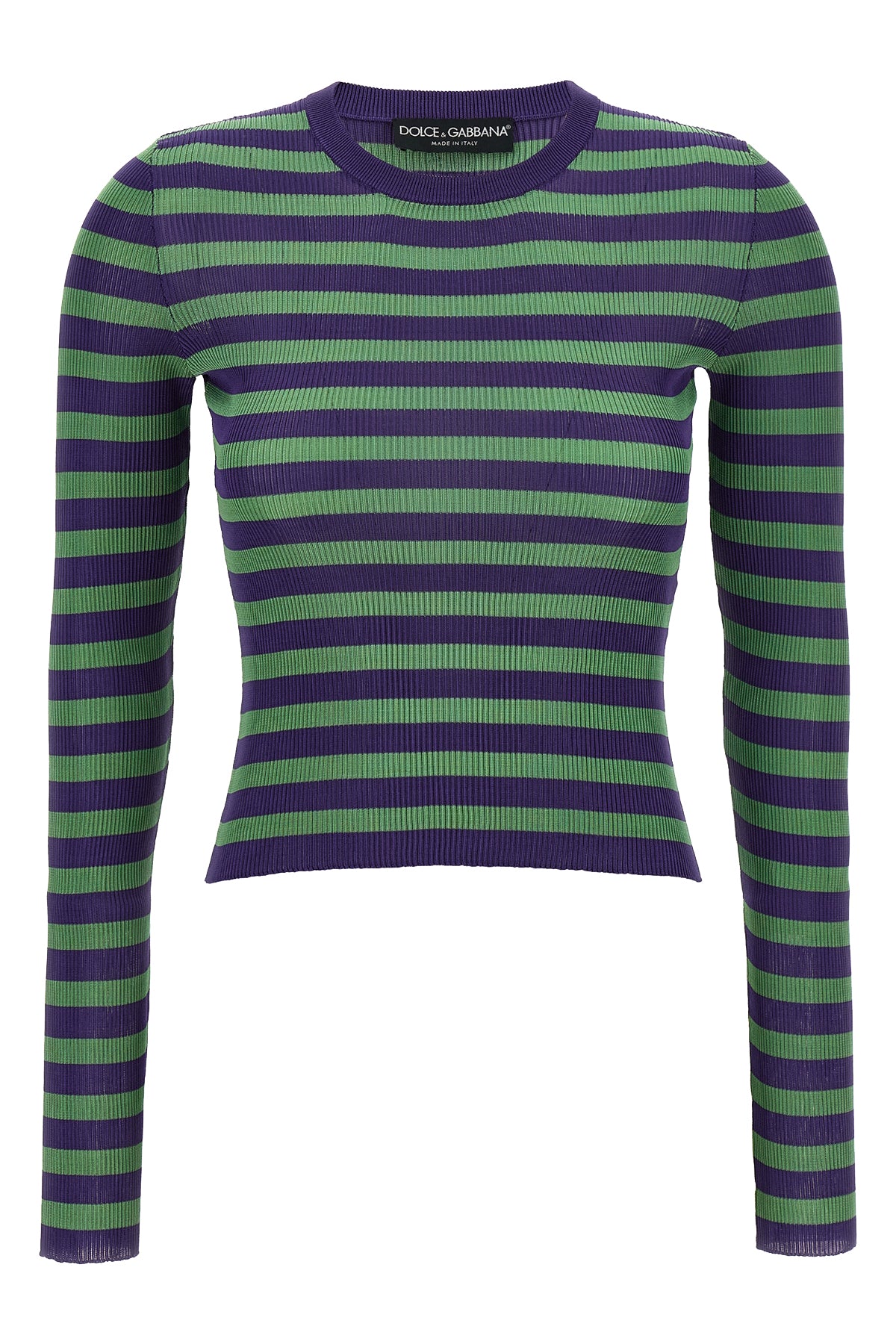 DOLCE & GABBANA Striped viscose sweater For Women 100% viscose