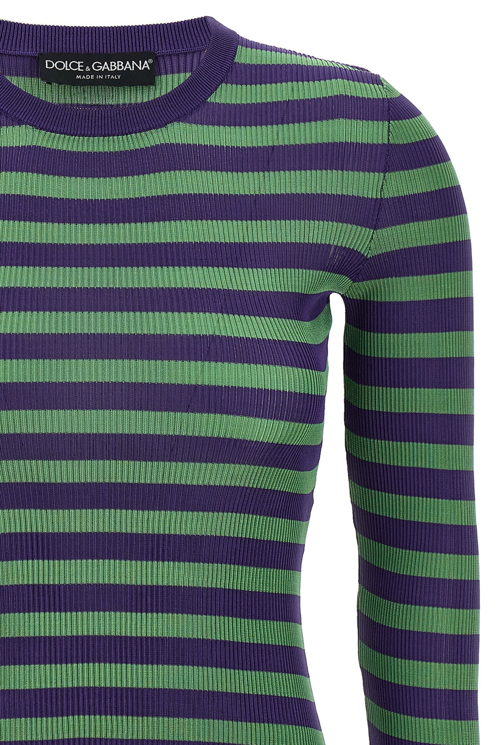 DOLCE & GABBANA Striped viscose sweater For Women 100% viscose