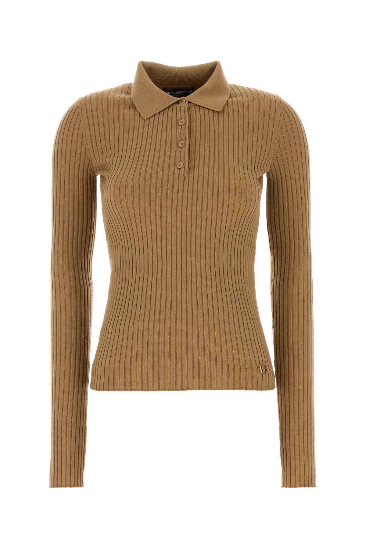 DOLCE & GABBANA SWEATER For Women Exterior: 50% Virgin wool 40% Nylon 10% Elastane
