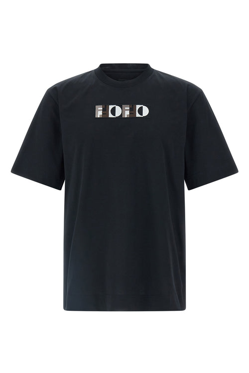 FENDI 'Fendi Optical' T-shirt For Men 100% cotton