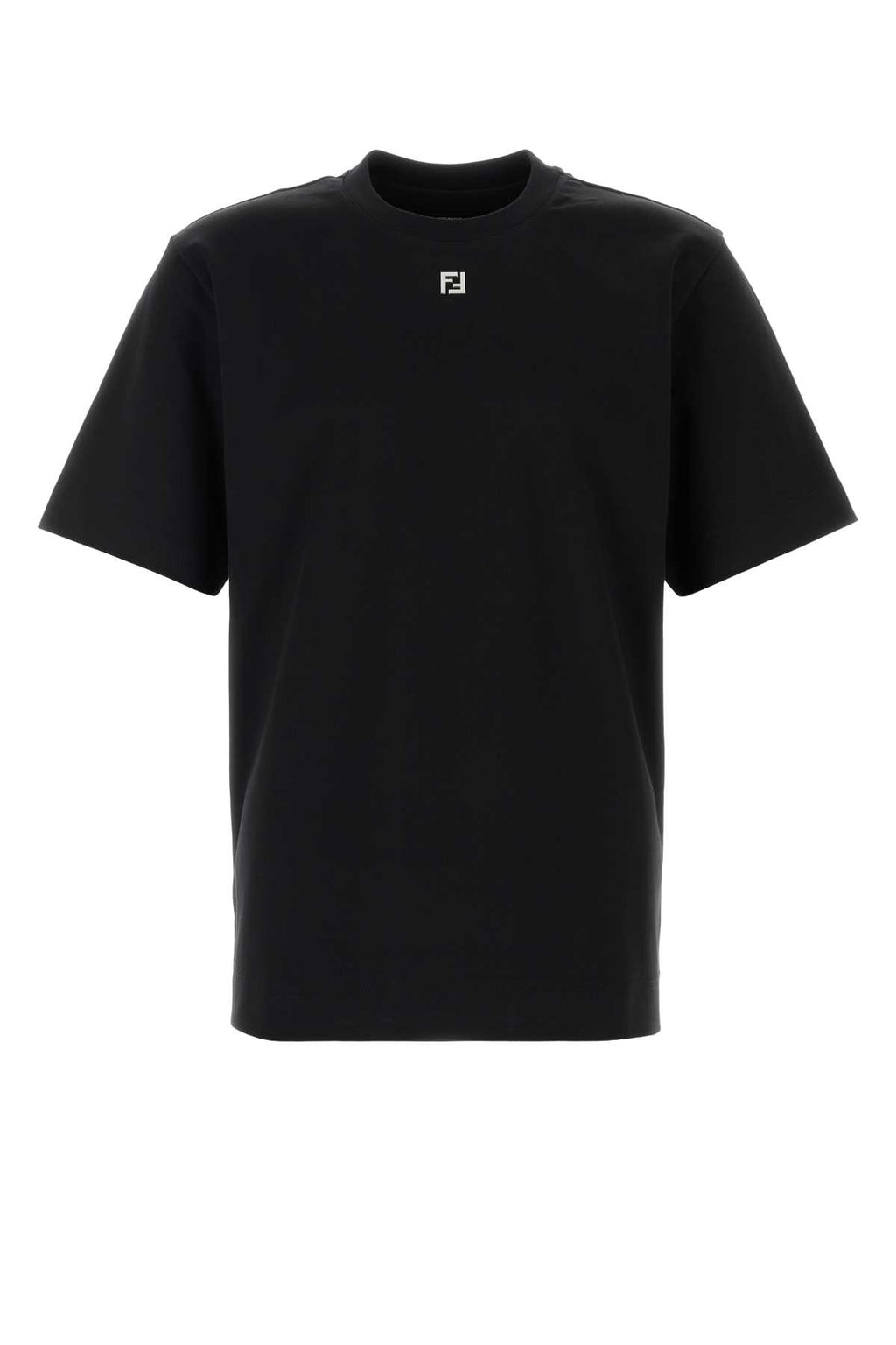 FENDI T-SHIRT REGULAR M.J. FF METAL For Men Exterior: 100% Cotton