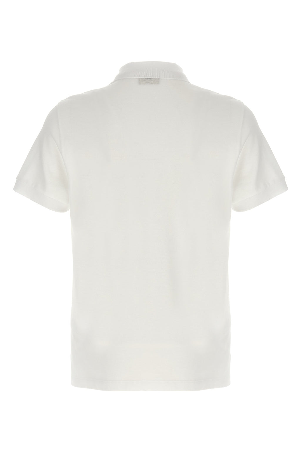 fendi FF metallic logo polo shirt