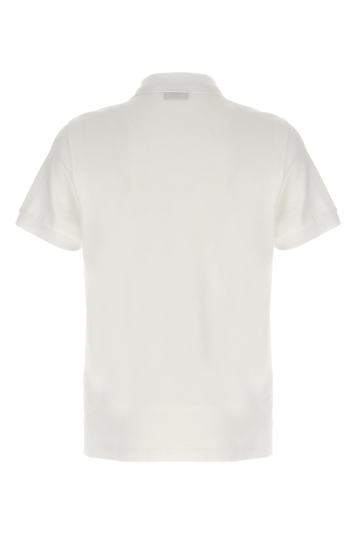 fendi FF metallic logo polo shirt