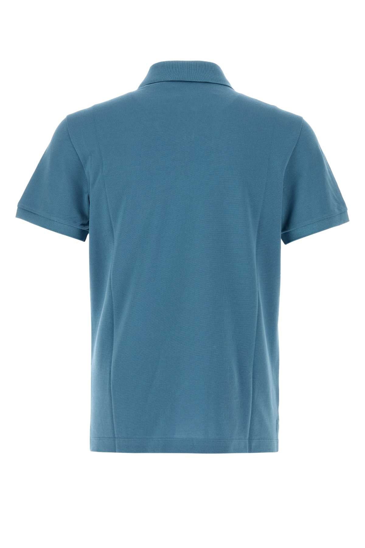 FENDI POLO FF METAL PIQUET For Men Exterior: 100% Cotton