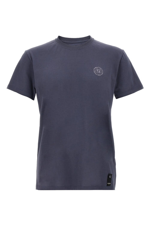 FENDI 'Postcards' T-shirt For Men 100% cotton