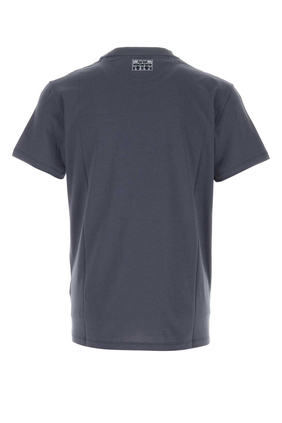 FENDI T-SHIRT CO FENDI STAMP For Men Exterior: 100% Cotton