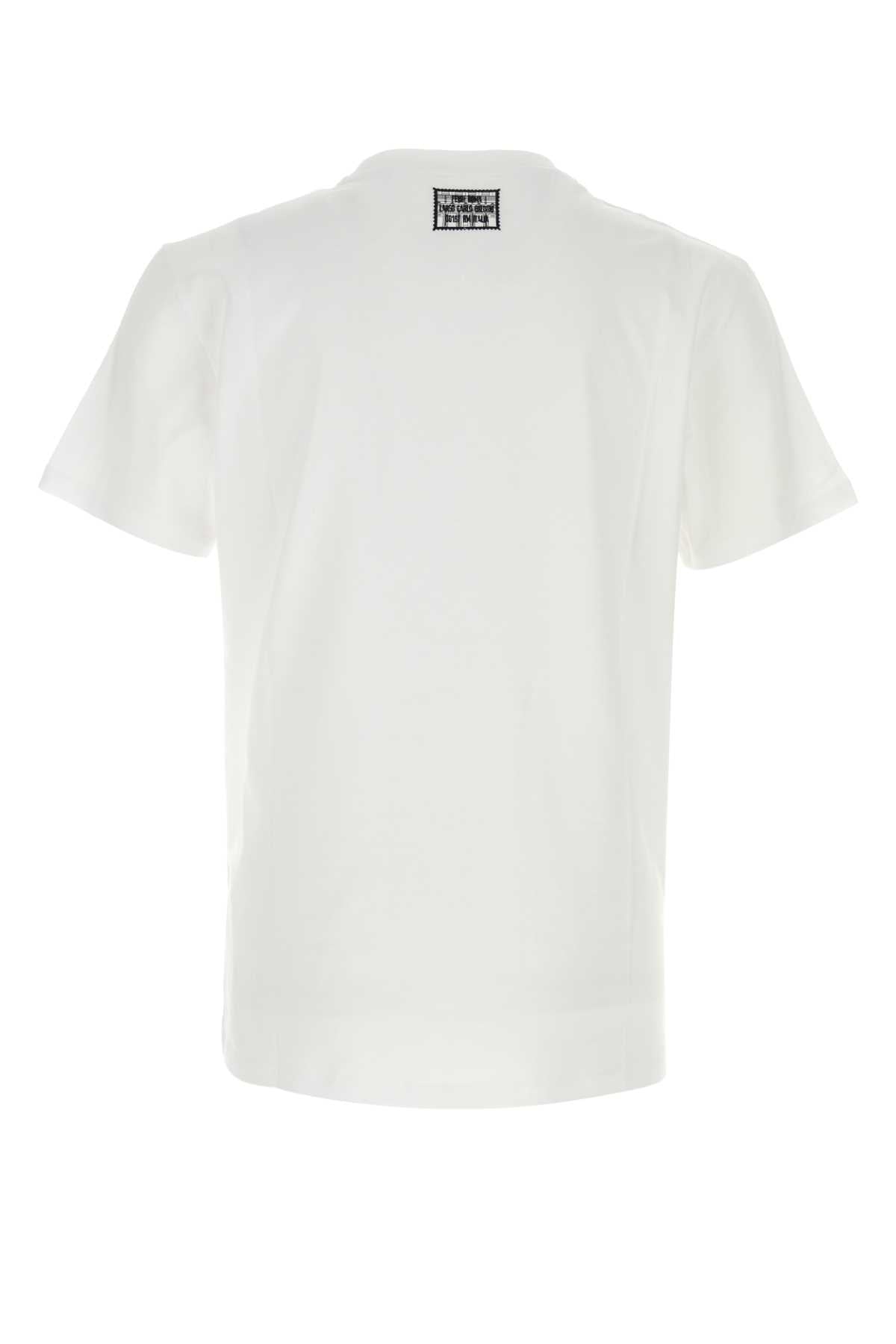 FENDI T-SHIRT CO FENDI STAMP For Men Exterior: 100% Cotton