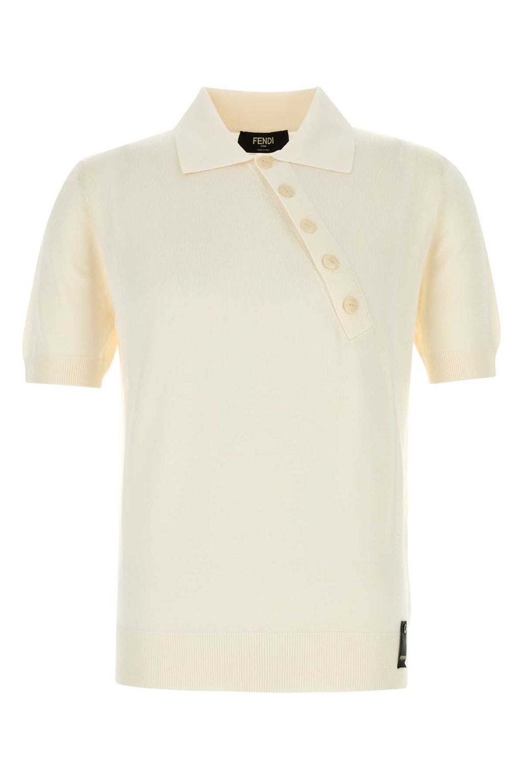 FENDI POLO PLAIN+BUTTONHOLE For Men Exterior: 100% Viscose