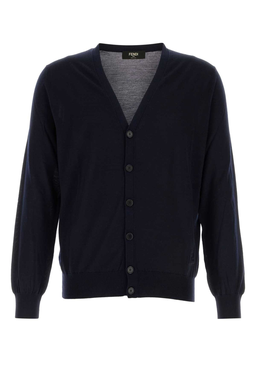 FENDI CARDIGAN KNIT For Men Exterior: 98% Wool 2% Elastane