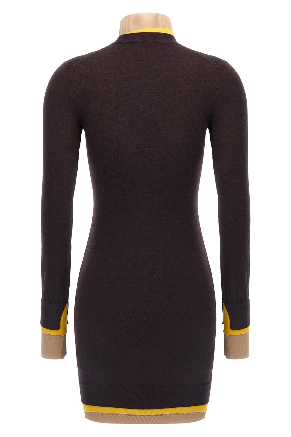 FENDI 'Layering' dress For Women 75% polyester, 25% polyurethane