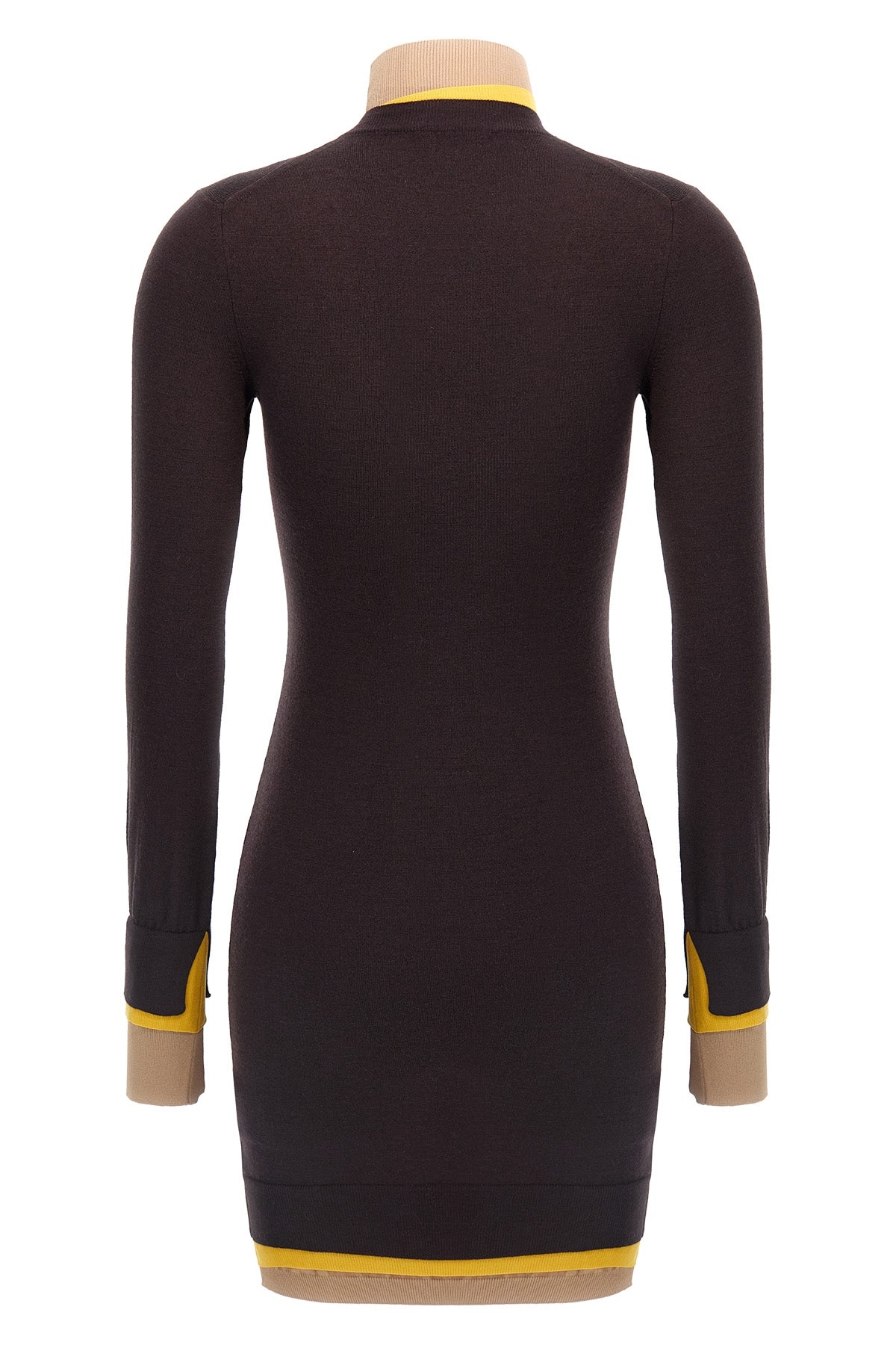 FENDI 'Layering' dress For Women 75% polyester, 25% polyurethane