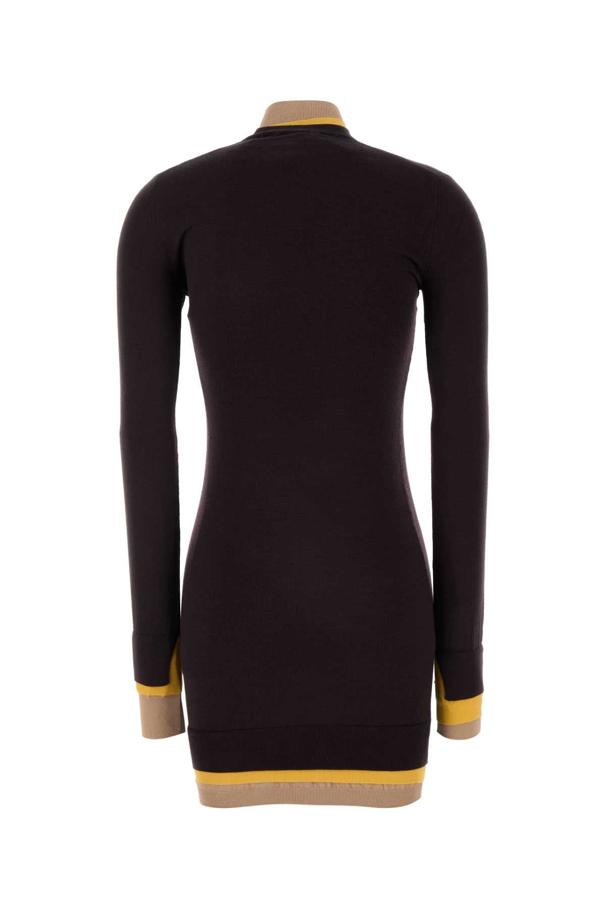 FENDI ABITO For Women Exterior: 55% Wool 23% Nylon 12% Viscose 8% Polyurethane 2% Polyester