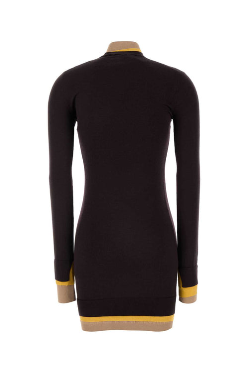 FENDI ABITO For Women Exterior: 55% Wool 23% Nylon 12% Viscose 8% Polyurethane 2% Polyester
