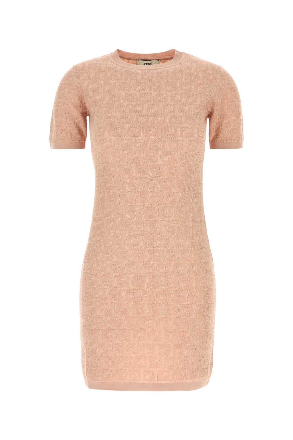 FENDI DRESS LACE FF KNIT For Women Exterior: 54% Cotton 46% Viscose