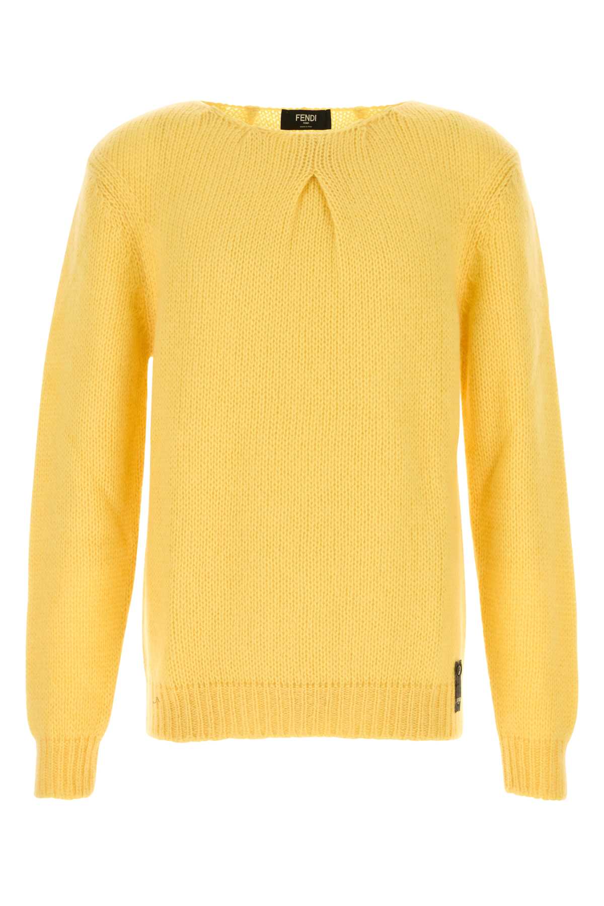 FENDI CREW JUMPER For Men Exterior: 58% Mohair 37% Nylon 5% Wool