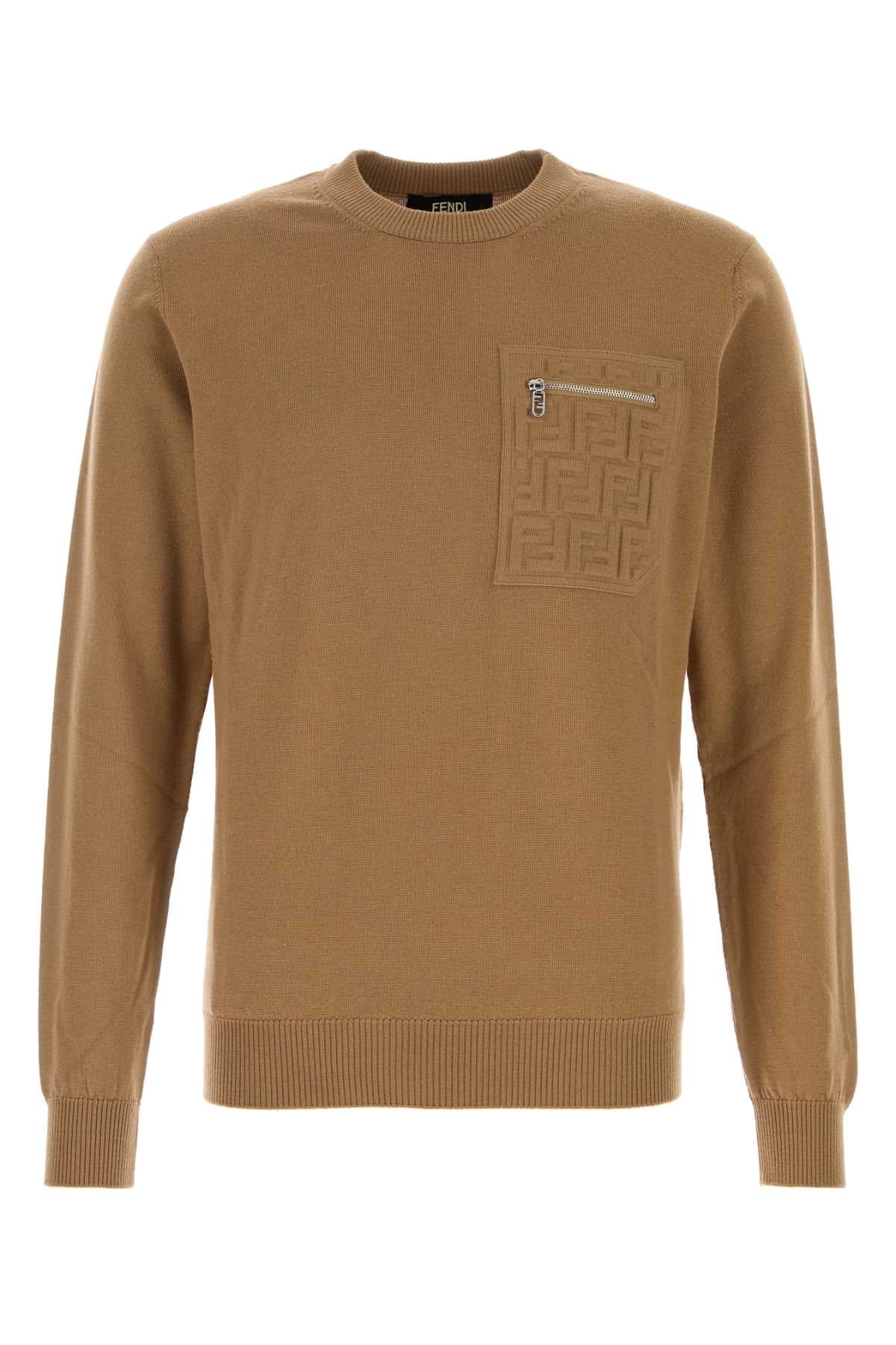 FENDI KNITWEAR For Men Exterior: 98% Cotton 2% Elastane