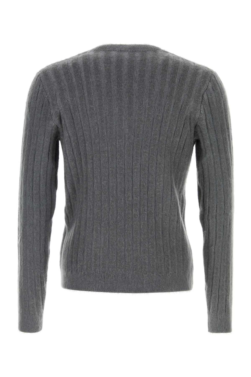 FENDI KNITWEAR V NECK For Men Exterior: 36% Mohair 34% Wool 17% Nylon 12% Cashmere 1% Elastane