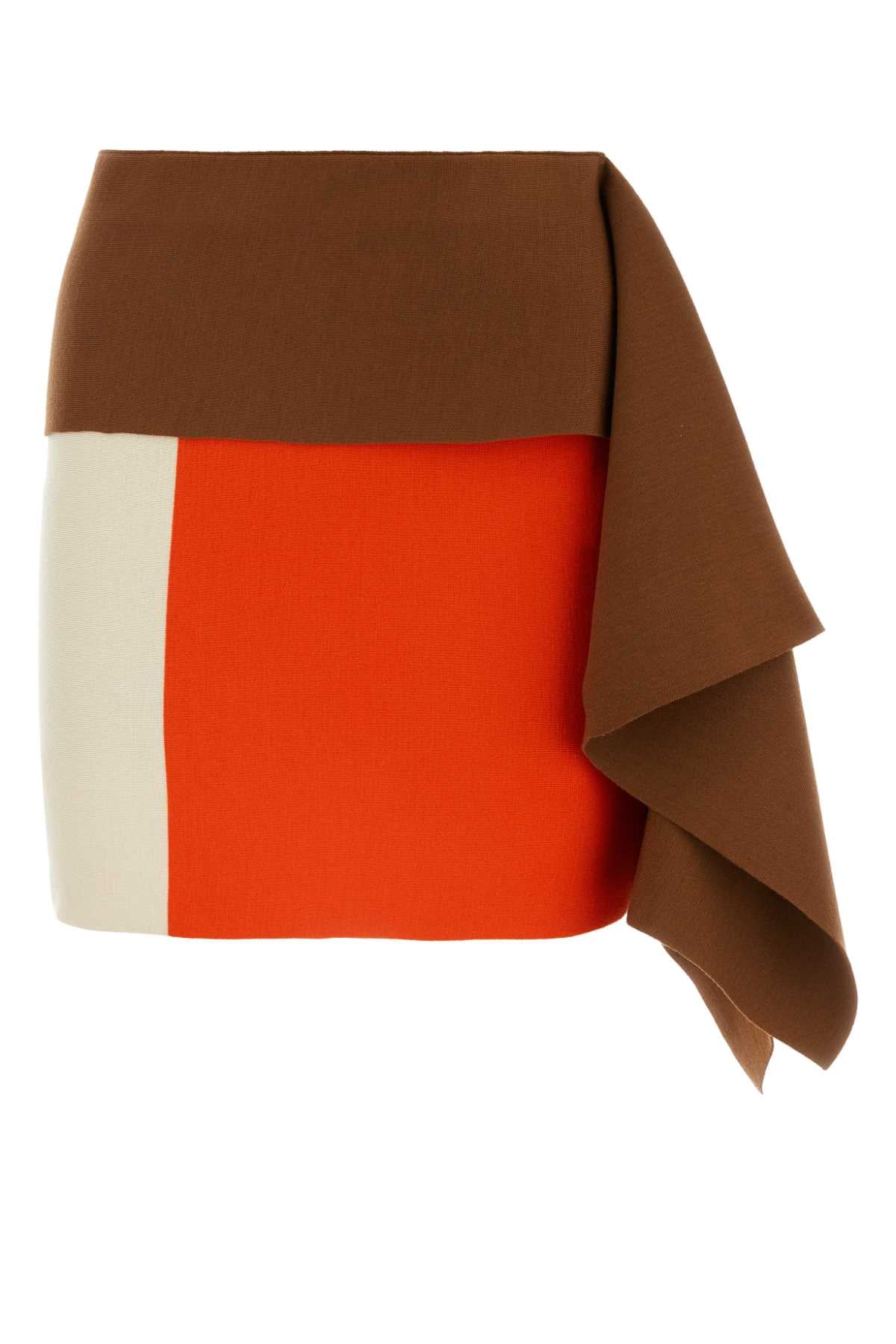 FENDI GONNA For Women Exterior: 100% Wool