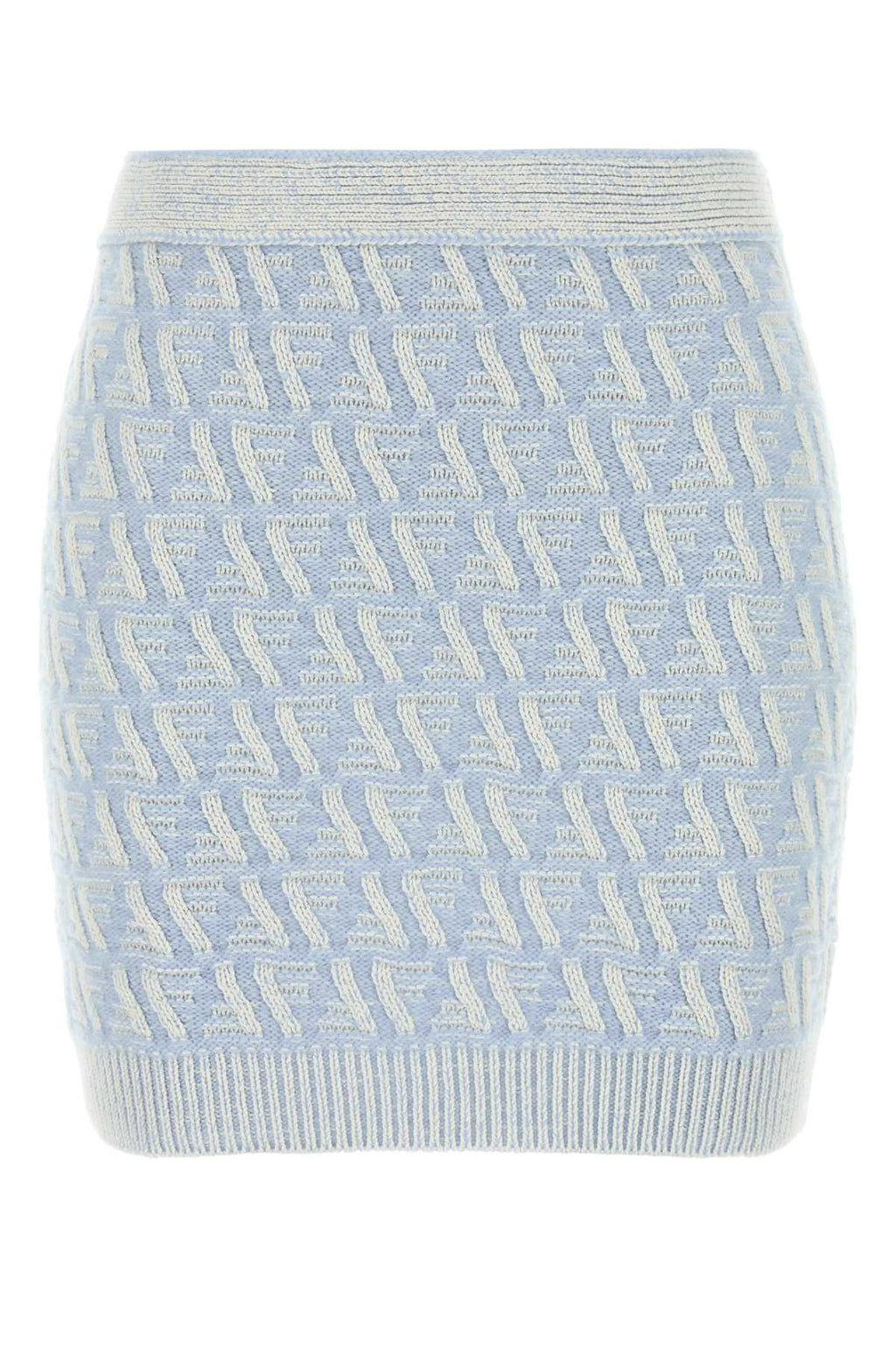 FENDI MINI FF COTTON For Women Exterior: 60% Silk 28% Virgin wool 12% Cashmere