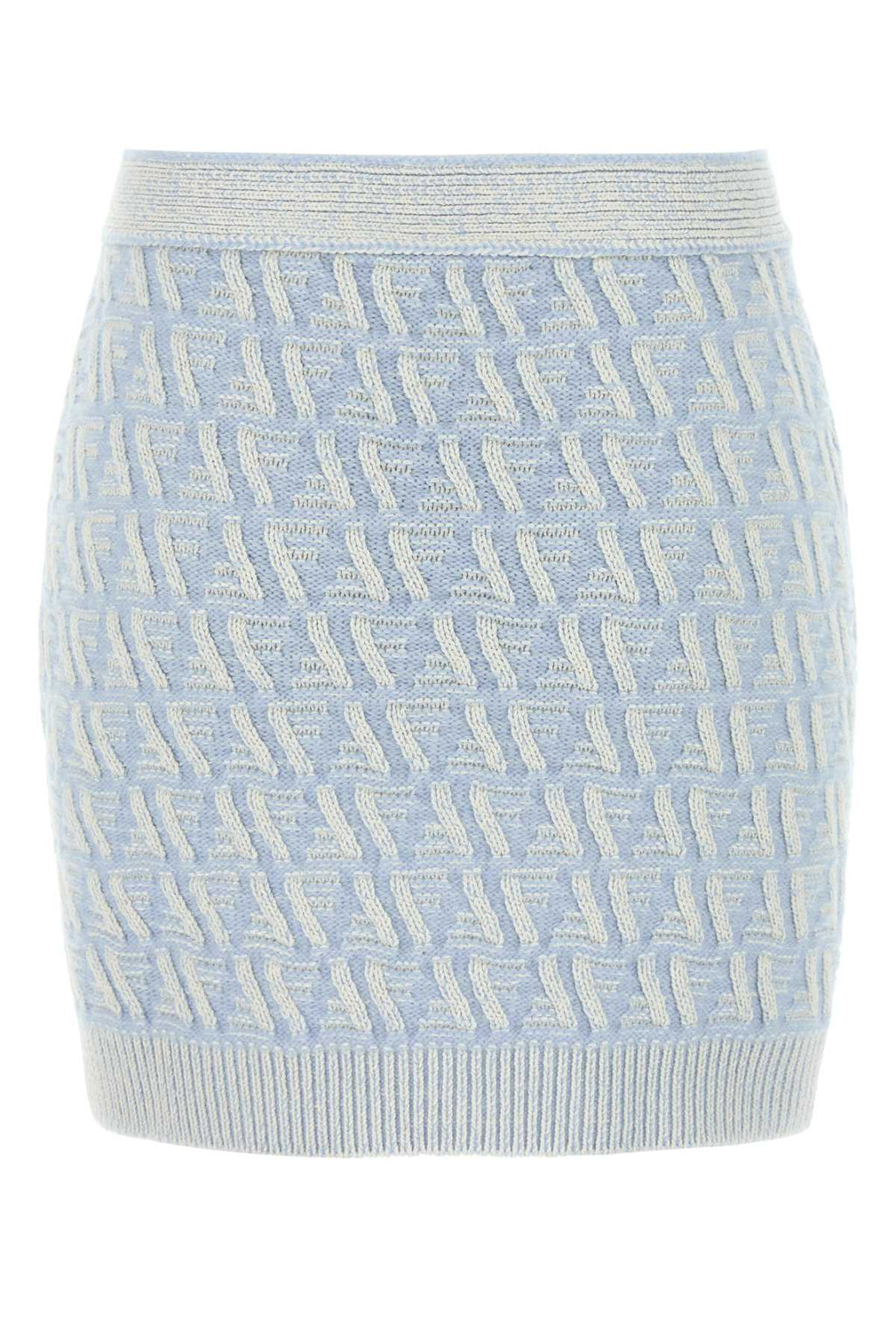 FENDI MINI FF COTTON For Women Exterior: 60% Silk 28% Virgin wool 12% Cashmere