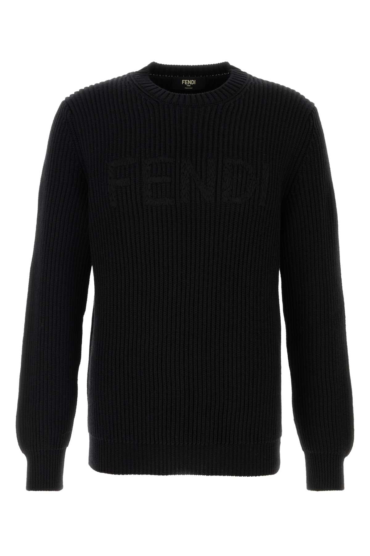 FENDI GIROCOLLO FENDI EMBR.WO For Men Exterior: 100% Wool