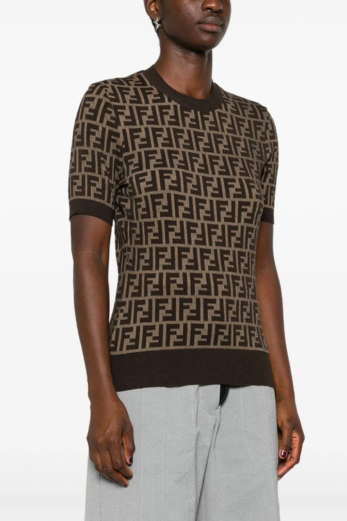 FENDI 'FF' sweater For Women 100% cotton