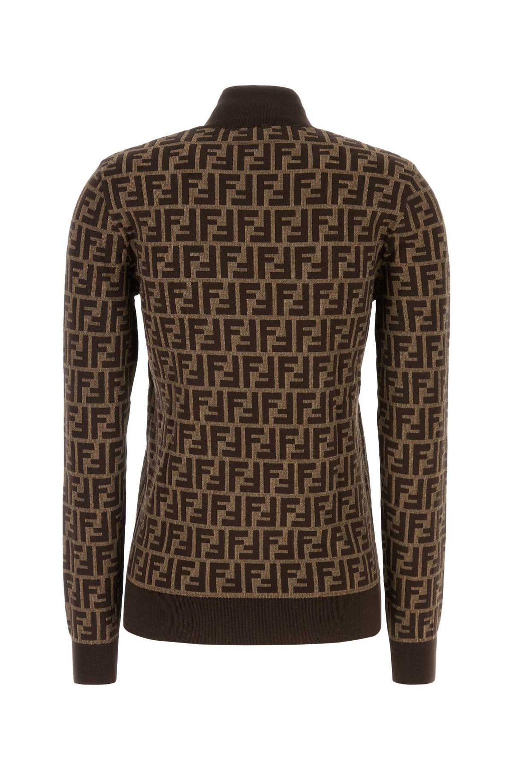 FENDI PULL FF ISTIT. COTTON KNIT For Women Exterior: 100% Cotton