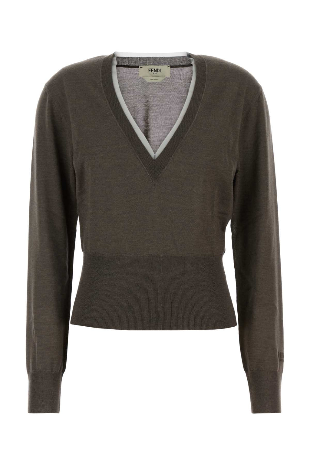 FENDI PULL LINGERIE CASH For Women Exterior: 70% Cashmere 30% Silk