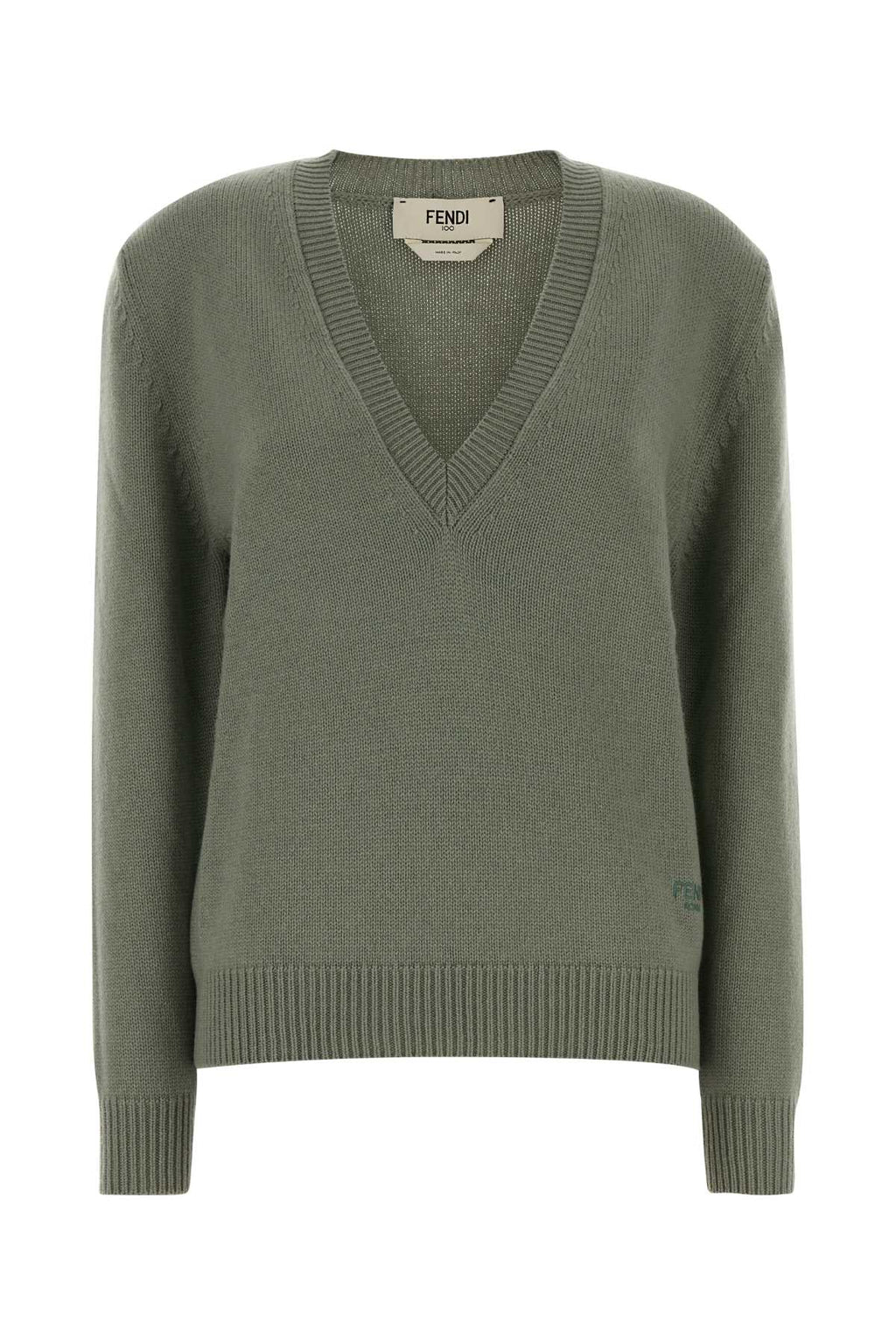 FENDI PULL CASHMERE KNIT For Women Exterior: 99% Cashmere 1% Elastane