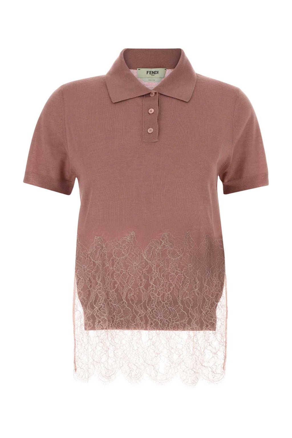 FENDI PULL LINGERIE CASH For Women Exterior: 68% Cashmere 30% Silk 2% Nylon