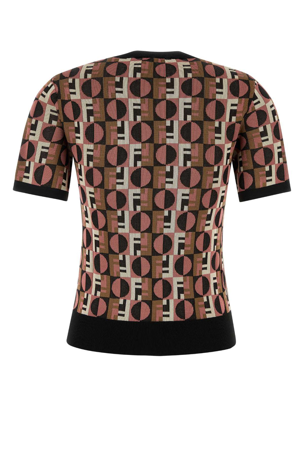 FENDI TSHIRT FENDI OPTICAL For Women Exterior: 89% Viscose 8% Nylon 3% Elastane