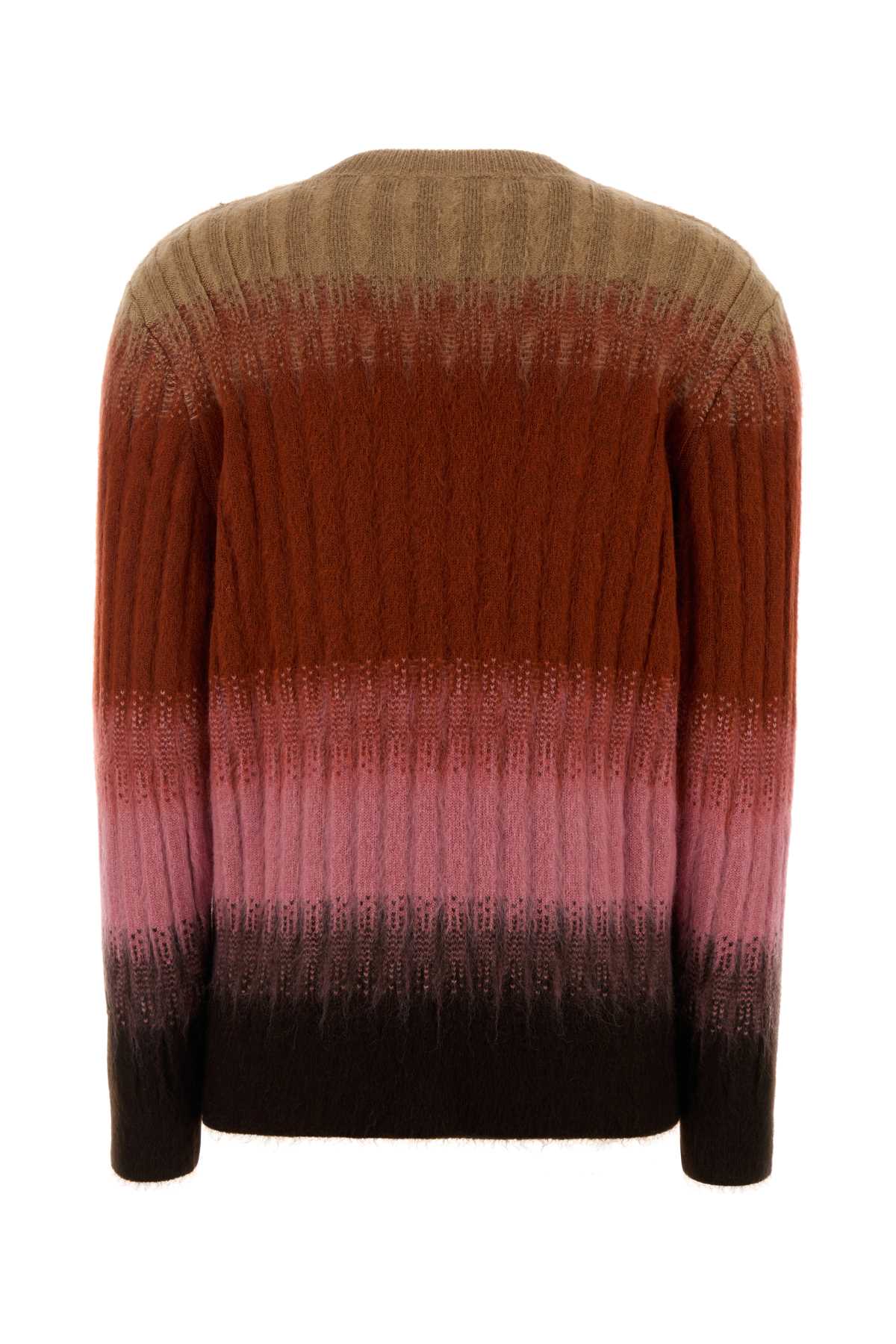 FENDI PULL WOOL MOHAIR DE For Women Exterior: 67% Mohair 30% Nylon 3% Wool