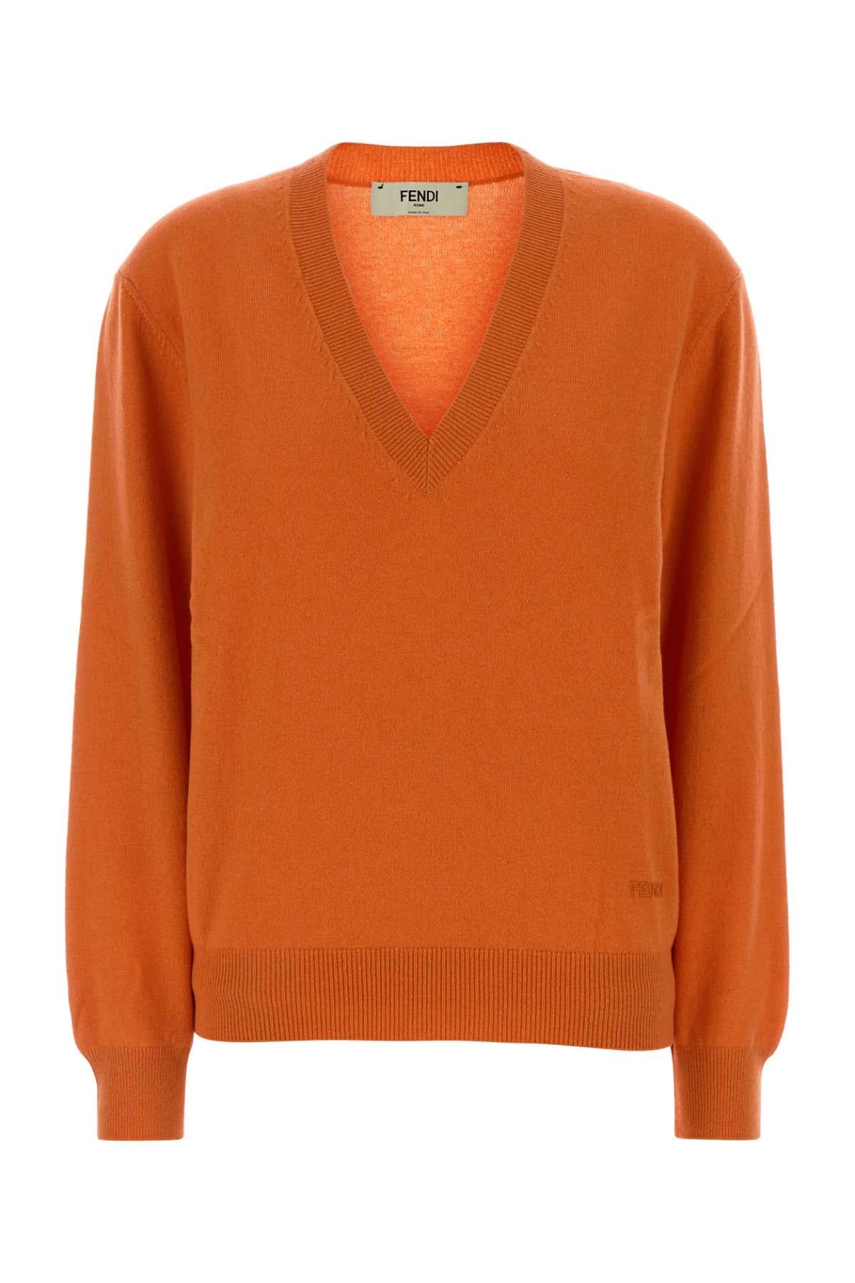 FENDI PULL LIGHT CASHMERE For Women Exterior: 95% Cashmere 5% Elastane