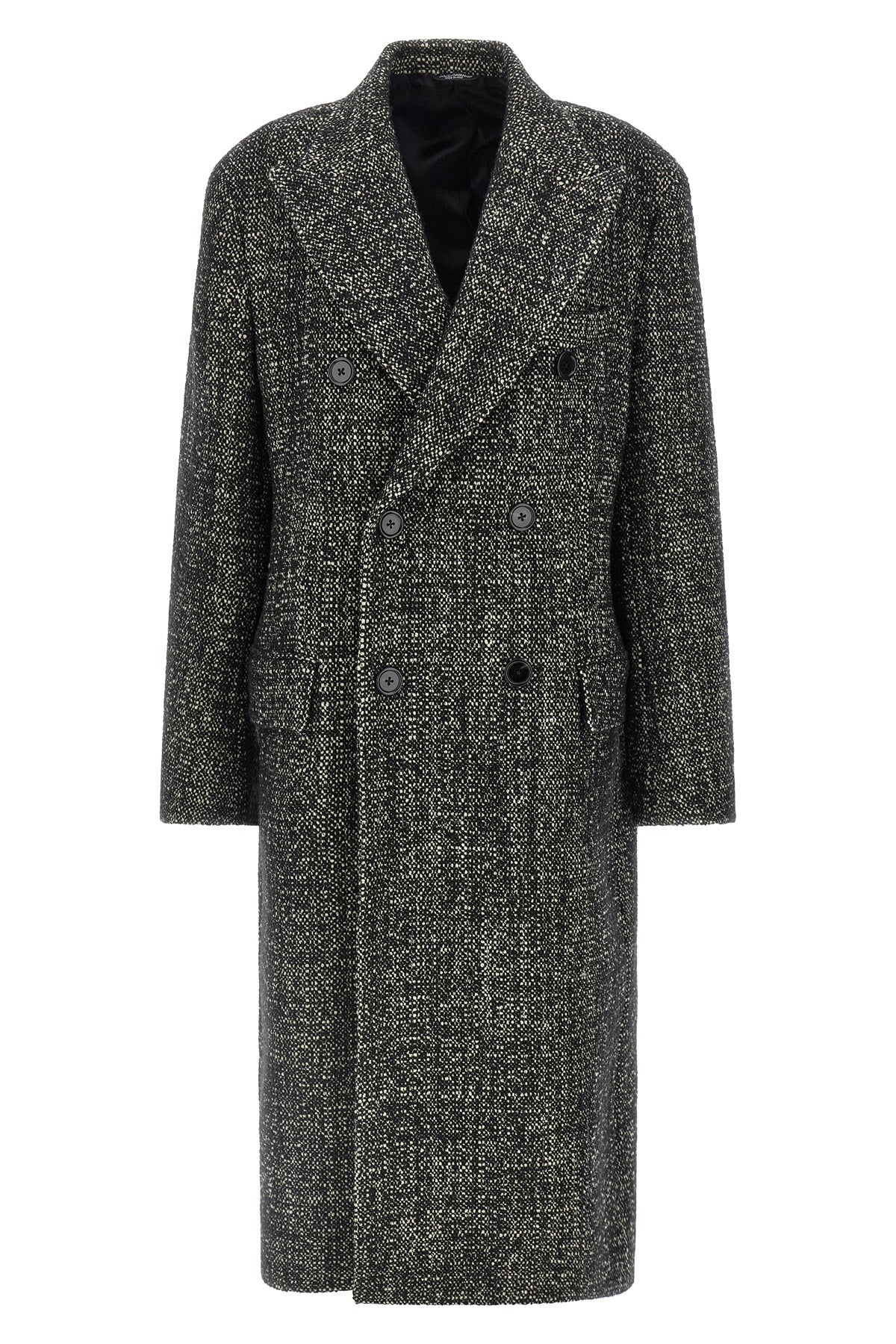 dolce & gabbana Bouclé wool coat
