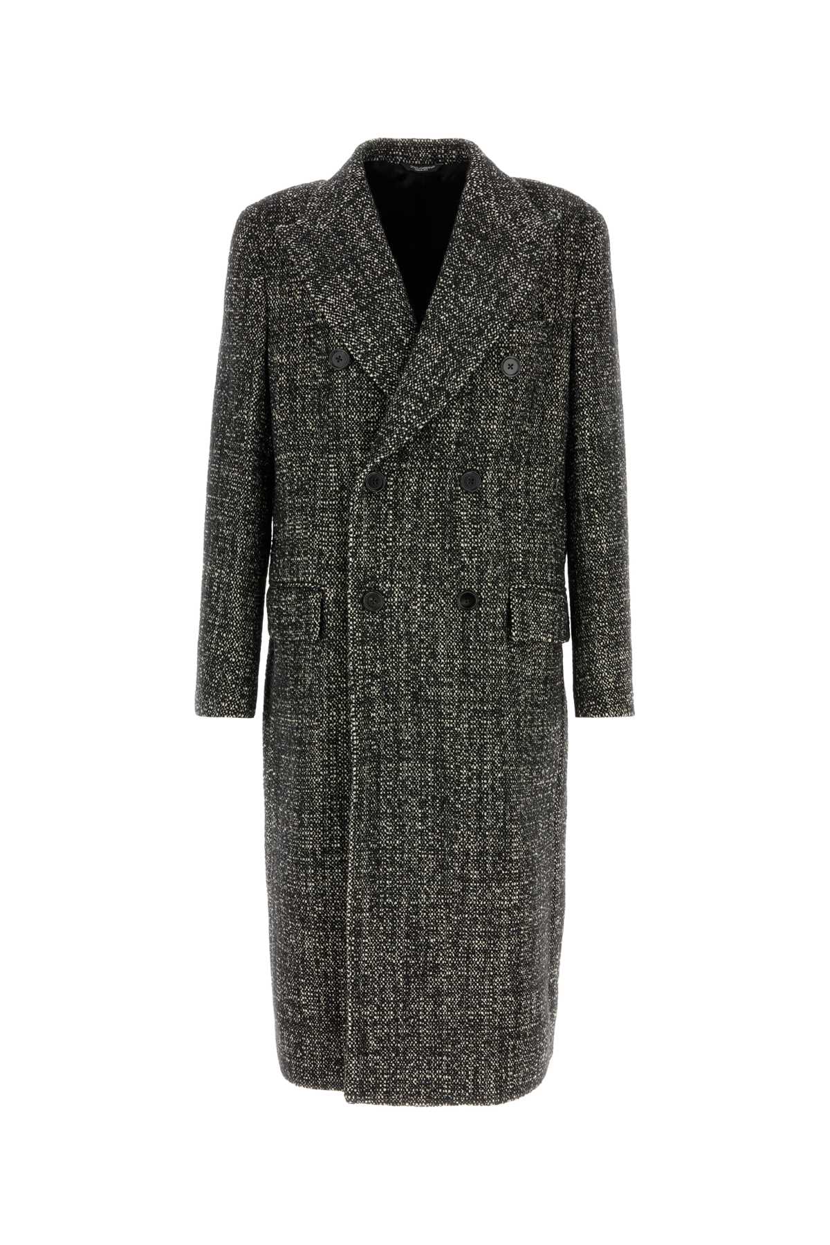 DOLCE & GABBANA CAPPOTTO For Men Exterior: 87% Virgin wool 12% Nylon 1% Cashmere Lining: 100% Viscose