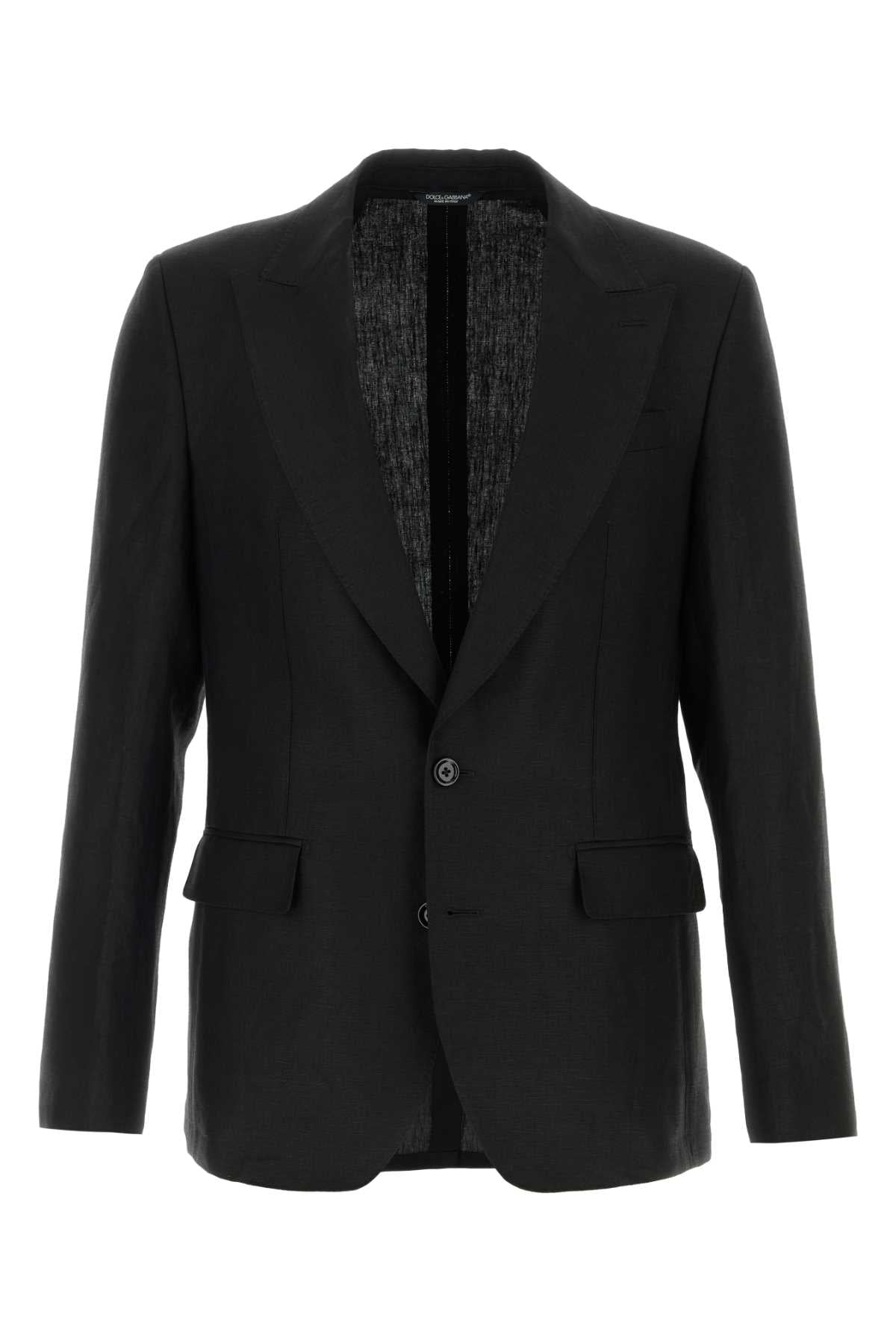 DOLCE & GABBANA GIACCA For Men Exterior: 100% Linen